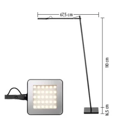 Kelvin LED F Piantana Antracite - Flos - Acquista Qui -Vendite lampada a muro 1684 4 1