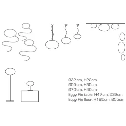 Cph Lighting Lampade Eggy Pop Up Plafoniera/Applique Da Parete Medio Ø55 - CPH Lighting - Acquista Qui -Vendite lampada a muro 2304 7