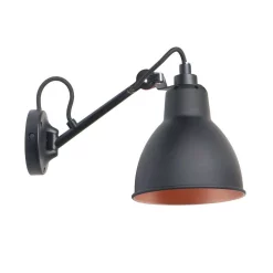 DCWéditions Lampade 104 Applique Da Parete Nero/Nero/Rame - Lampe Gras - Acquista Qui