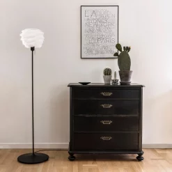 UMAGE Lampade Santé Stand Supporto Terra Nero - Umage - Acquista Qui -Vendite lampada a muro 4036 Champagne floor black Carmina mini envrionmen