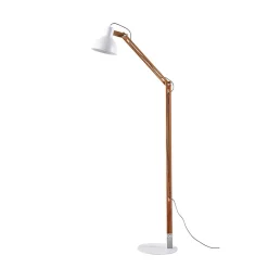 Lindby Lampade Shivanja Piantana Bianco/Cenere - Lindby - Acquista Qui