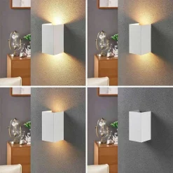 Lindby Lampade Jaymie Up/Down Applique Da Parete Dimmerabile Bianco - Lindby - Acquista Qui -Vendite lampada a muro 42510965300704