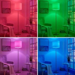 Lindby Lampade Everly Piantana Smart Home Bianco/Nickel - Lindby - Acquista Qui -Vendite lampada a muro 42510965452343