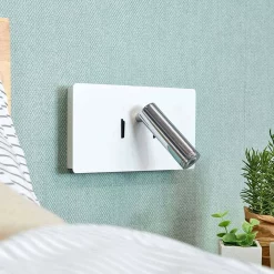 Lucande Lampade Elske Applique Da Parete Bianco/Cromato - Lucande - Acquista Qui -Vendite lampada a muro 42510965481054