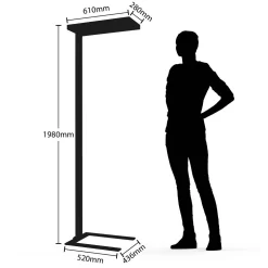 Arcchio Lampade Bertram Piantana Con Sensore Argento - Arcchio - Acquista Qui -Vendite lampada a muro 42510965996956