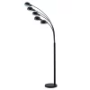 Lindby Lampade Jewa 5 Piantana Nero - Lindby - Acquista Qui