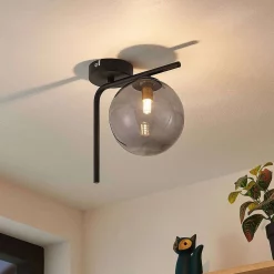 Lindby Lampade Sugiava Plafoniera/Applique Da Parete Nero - Lindby - Acquista Qui -Vendite lampada a muro 42519117349424