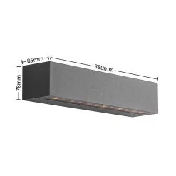 Arcchio Lampade Miraz LED Applique Da Esterno Dark Grey - Arcchio - Acquista Qui -Vendite lampada a muro 4251911745283 3