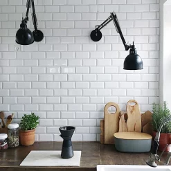 Frandsen Lampade Job Applique Da Parete Nero Opaco - Frandsen - Acquista Qui -Vendite lampada a muro 5702410180901 job v g sort 2