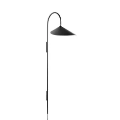 Ferm LIVING Lampade Arum Swivel Applique Da Parete Tall Black - Ferm LIVING - Acquista Qui -Vendite lampada a muro 5704723293217 arum swivel vaeglampe tall black 5