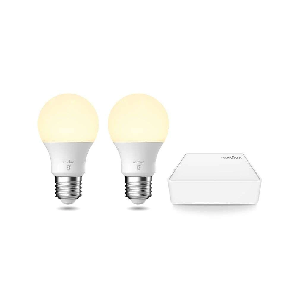 Start Pack 2 X Lampadine Smart E27 (900 Lm) + Bridge - Nordlux - Acquista Qui 1 Start Pack 2 X Lampadine Smart E27 (900 Lm) + Bridge - Nordlux - Acquista Qui