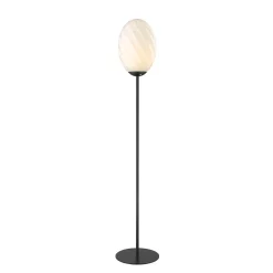 Halo Design Lampade Twist Oval Piantana Opale/Nero - Halo Design - Acquista Qui
