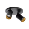 Antidark Lampade SpotOn Circle 2 Applique Da Parete/Soffitto Nero/Oro - Antidark - Acquista Qui