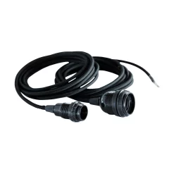 Cavo In Tessuto Con Presa Nero E27 - House Doctor - Acquista Qui