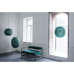 Made By Hand Lampade Knit-Wit 60 Rotondo Piantana Medio Tweed Green - Made By Hand - Acquista Qui -Vendite lampada a muro 57107806021144