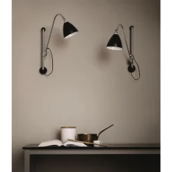 GUBI Lampade Bestlite BL5 Applique Da Parete Ø16 Cromato/Nero - GUBI - Acquista Qui -Vendite lampada a muro 571090200140520bl520vc3a6glampe20c3b81620kromsort20 20gubi20 4