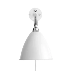 GUBI Lampade Bestlite BL7 Applique Da Parete Ø16 Cromato/Bianco Opaco - GUBI - Acquista Qui