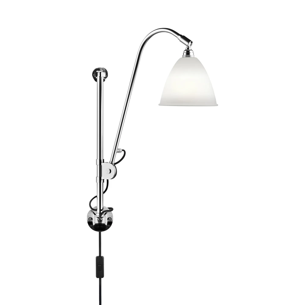 GUBI Lampade Bestlite BL5 Applique Da Parete Ø16 Cromato/Porcellana - GUBI - Acquista Qui 1 GUBI Lampade Bestlite BL5 Applique Da Parete Ø16 Cromato/Porcellana - GUBI - Acquista Qui