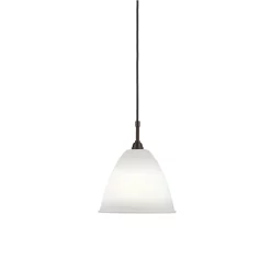 GUBI Lampade BL9 Lampada A Sospensione Ø21 Nero Ottone/Porcellana - GUBI - Acquista Qui