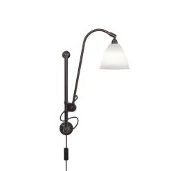 GUBI Lampade BL5 Applique Da Parete Ø16 Nero Ottone/Porcellana - GUBI - Acquista Qui