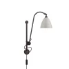 GUBI Lampade BL5 Applique Da Parete Ø16 Nero Ottone/Bianco Classico - GUBI - Acquista Qui