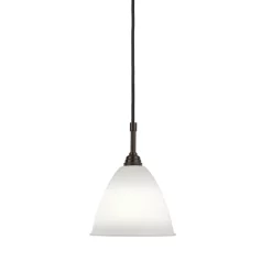 GUBI Lampade BL9 Lampada A Sospensione Ø16 Nero Ottone/Porcellana - GUBI - Acquista Qui