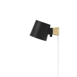 Normann Copenhagen Lampade Rise Applique Da Parete Nero - Normann Copenhagen - Acquista Qui