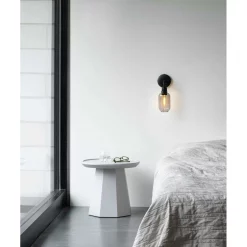 Normann Copenhagen Lampade Amp Applique Da Parete Fumé/Nero - Normann Copenhagen - Acquista Qui -Vendite lampada a muro 5712396056596amp vaeg smoke black normann copenhagen6