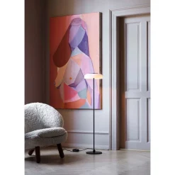 Nuura Lampade Blossi Piantana Nero/Opale Ø29 - Nuura - Acquista Qui -Vendite lampada a muro 5713839001180 blossi gulvlampe blackopal oe29 nuura3