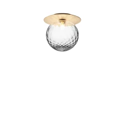 Nuura Lampade Liila 1 Grande Applique Da Parete/Plafoniera IP44 Nordic Gold/Optic Clear - Nuur - Acquista Qui -Vendite lampada a muro 571383904490320liila20120large20vc3a6glampeloftlampe20nordic20goldoptic20clear20 20nuura 3