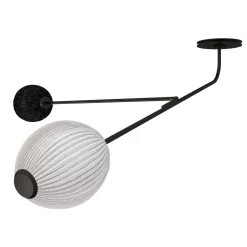 GUBI Lampade Satellite Applique Da Parete Nero/Bianco - GUBI - Acquista Qui -Vendite lampada a muro 5715015347785satellite black white4