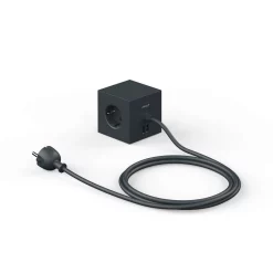 Avolt Prese Square 1 USB A & Magnet 1,8m Stockholm Nero - Avolt - Acquista Qui