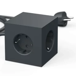 Avolt Prese Square 1 USB A & Magnet 1,8m Stockholm Nero - Avolt - Acquista Qui -Vendite lampada a muro 7350103840045black4