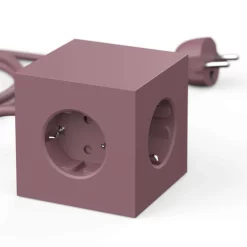 Avolt Prese Square 1 USB A & Magnet 1,8m Rusty Red - Avolt - Acquista Qui -Vendite lampada a muro 7350103840205red4