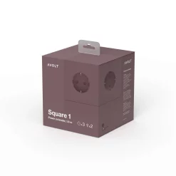 Avolt Prese Square 1 USB A & Magnet 1,8m Rusty Red - Avolt - Acquista Qui -Vendite lampada a muro 7350103840205red6