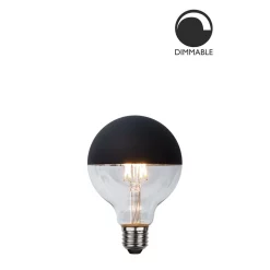 Globen Lighting Lampade Lampadina LED 2,8W Globo Ø95 A Specchio E27 Nero - Globen Lighting - Acquista Qui