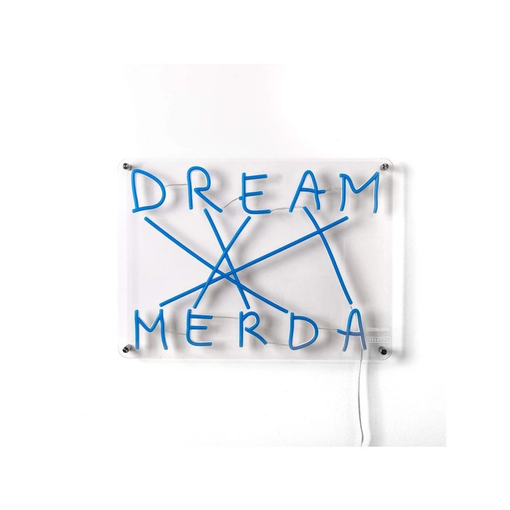 Seletti Lampade Dream-Merda LED-Sign - Seletti - Acquista Qui 1 Seletti Lampade Dream-Merda LED-Sign - Seletti - Acquista Qui
