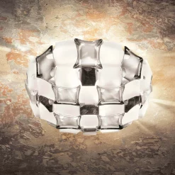 SLAMP Lampade Mida Plafoniera/Applique Da Parete Bianco/Platino - Slamp - Acquista Qui -Vendite lampada a muro 802472707960820mida20loftlampevc3a6glampe20whiteplatinum20 20slamp 5