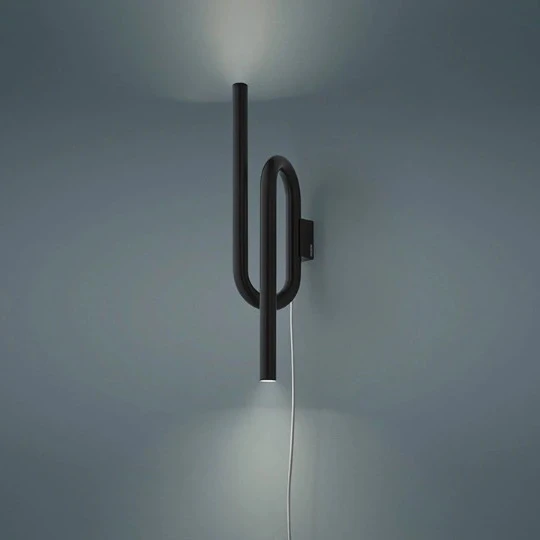 Foscarini Lampade Tobia Applique Da Parete Dimmerabile Nero - Foscarini - Acquista Qui 2 Foscarini Lampade Tobia Applique Da Parete Dimmerabile Nero - Foscarini - Acquista Qui - immagine 2