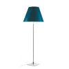 Luceplan Lampade Costanza Piantana Con Dimmer Alu/Blu Petrolio - Luceplan - Acquista Qui