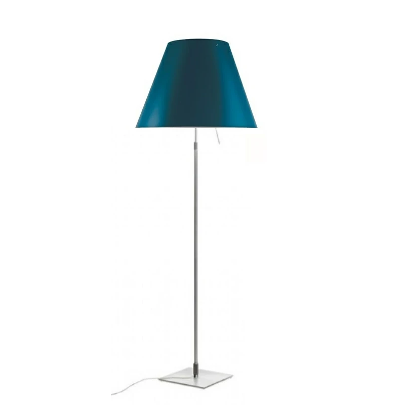 Luceplan Lampade Costanza Piantana Con Dimmer Alu/Blu Petrolio - Luceplan - Acquista Qui 1 Luceplan Lampade Costanza Piantana Con Dimmer Alu/Blu Petrolio - Luceplan - Acquista Qui
