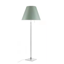Luceplan Lampade Costanza Piantana Alu/Comfort Green - Luceplan - Acquista Qui
