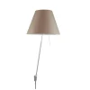 Luceplan Lampade Costanza Applique Da Parete Con Dimmer Alu/Shaded Grigio Pietra - Luceplan - Acquista Qui