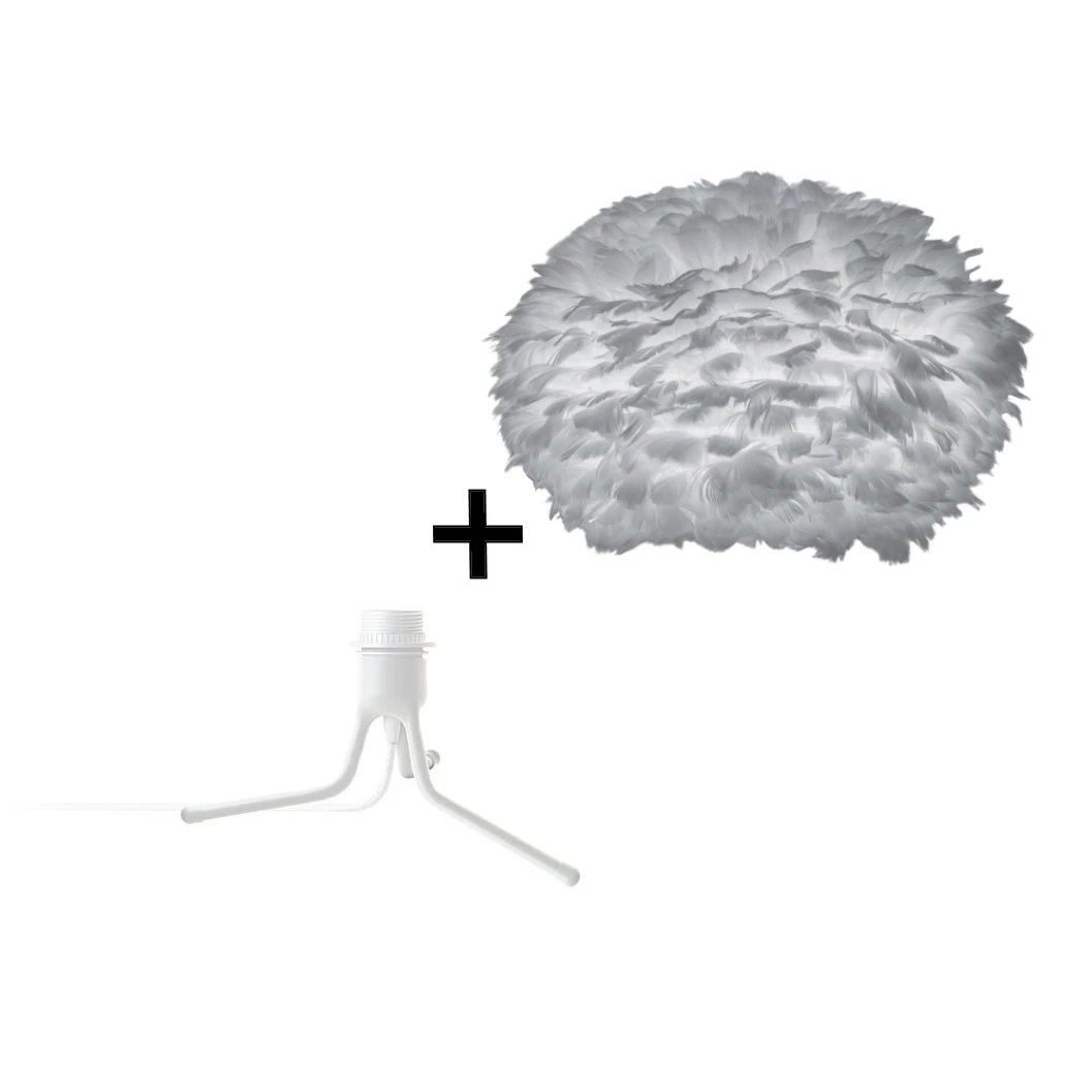 UMAGE Lampade Eos Grande Piantana Con Mini Base Grigio/Bianco - Umage - Acquista Qui 1 UMAGE Lampade Eos Grande Piantana Con Mini Base Grigio/Bianco - Umage - Acquista Qui