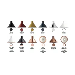 DCWéditions Lampade Paralume Classic Conic Ø210 - Lampe Gras - Acquista Qui -Vendite lampada a muro 8200900091980 skaerm classic konisk oe210 lampe gras3