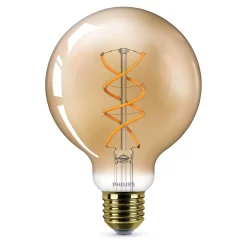 Philips Lampade Lampadina LED 5W (250lm) Vintage Globe Ø95 E27 - Philips - Acquista Qui