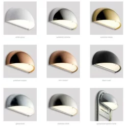 LIGHT-POINT Lampade Rørhat Applique Da Parete 40W E14 Ottone - Light-Point - Acquista Qui -Vendite lampada a muro Rorhat. m13