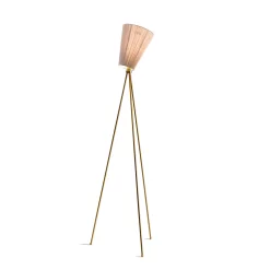 Northern Lampade Oslo Wood Piantana Oro/Beige - Northern - Acquista Qui